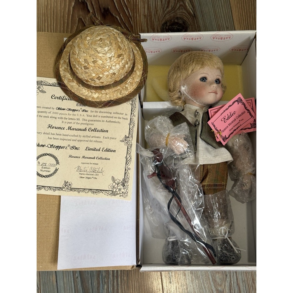 New Show Stoppers Inc "Eddie" Limited Edition Florence Maranuk Collection 13"